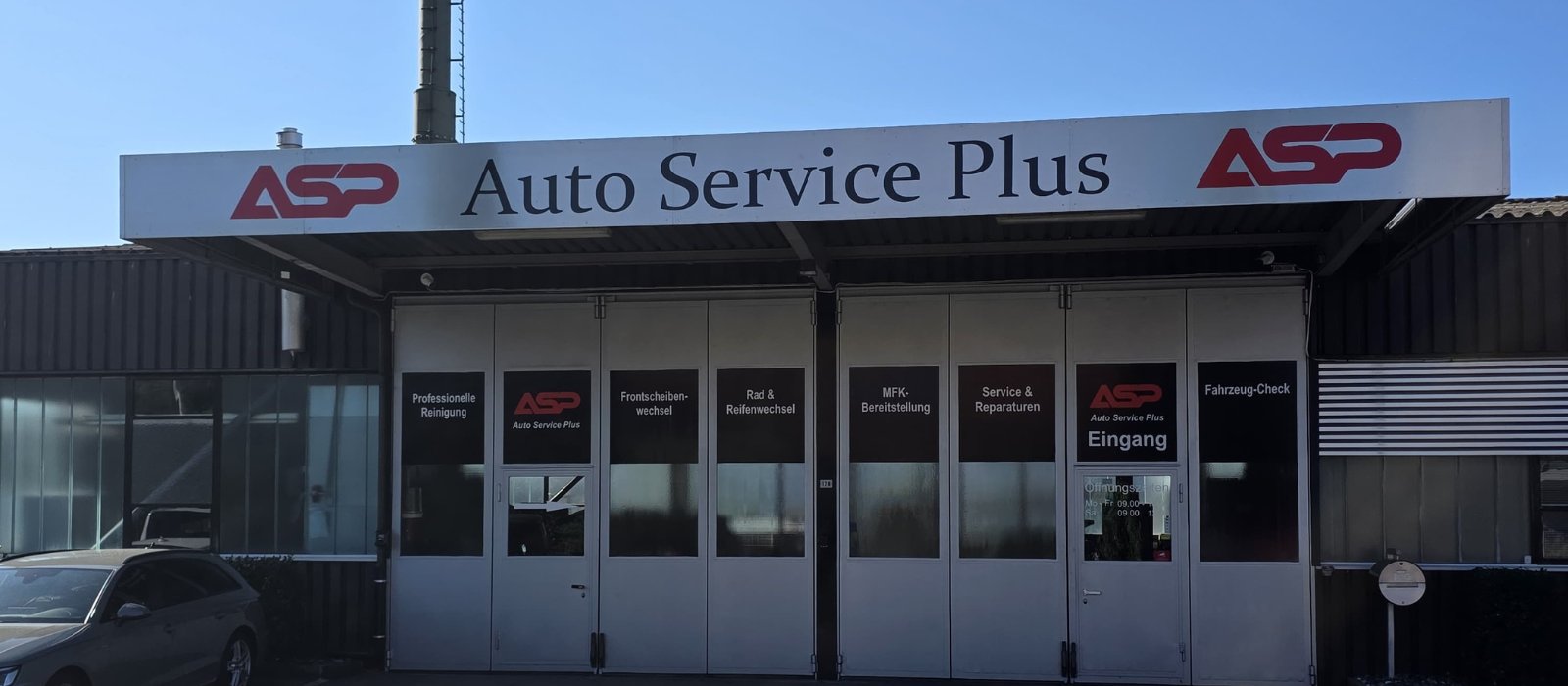 Aussenansicht AutoServicePlus Neuendorf